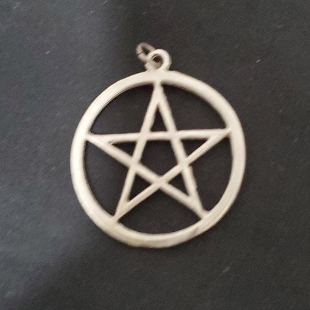 Pentacle pentagram pendant